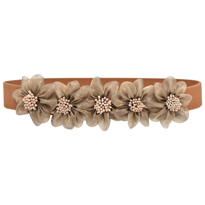 Slim waist seal women's versatile belt