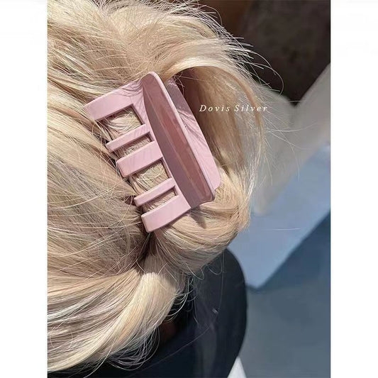 Clip de tiburón cuadrado rosa 