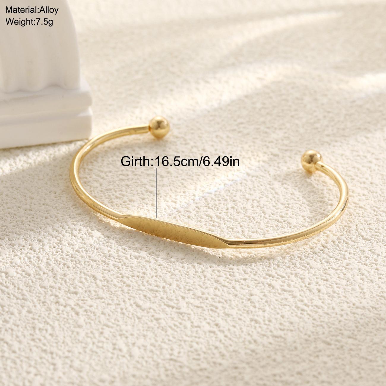 Gold Leaf Cuff Bracelet