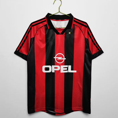 98-99 Serie A AC Milan Retro Bierhoff Maldini Shevchenko Jersey