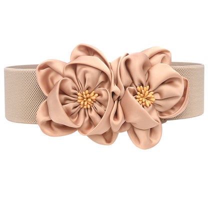 Elastic bow wide waist seal