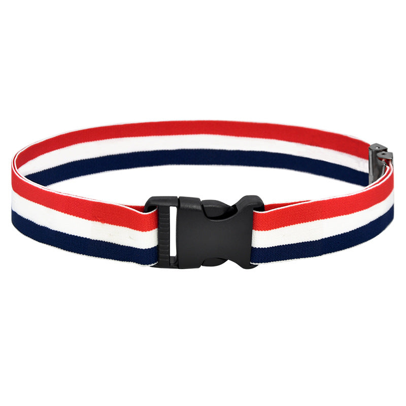 Elastic belt, adjustable