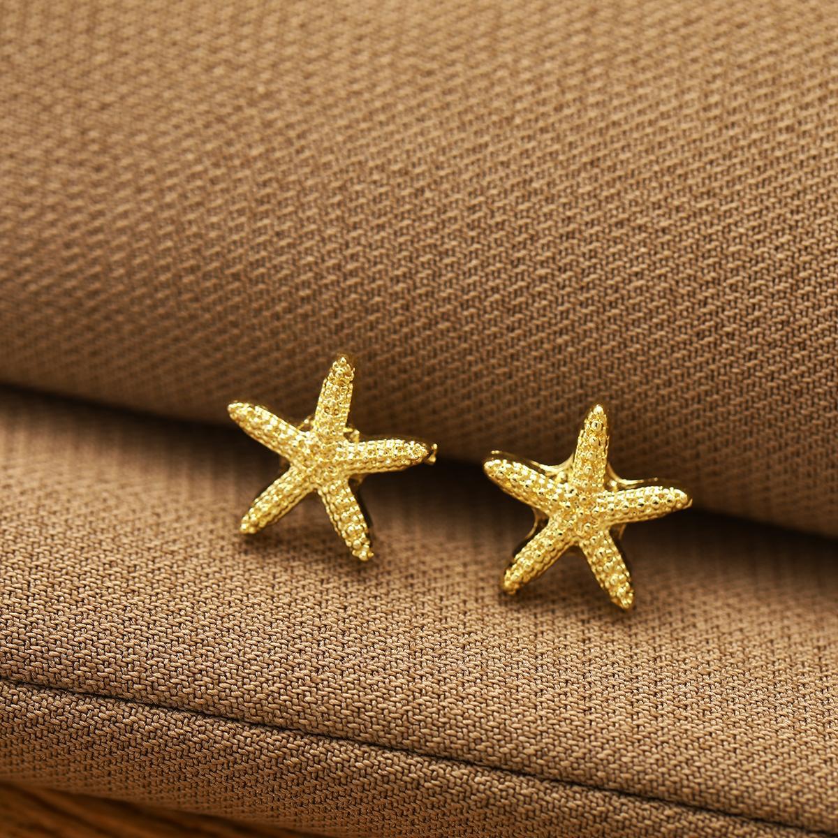 Starfish Stud Earrings