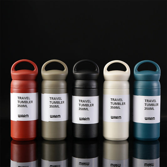 350Ml double-layer stainless steel thermos cup