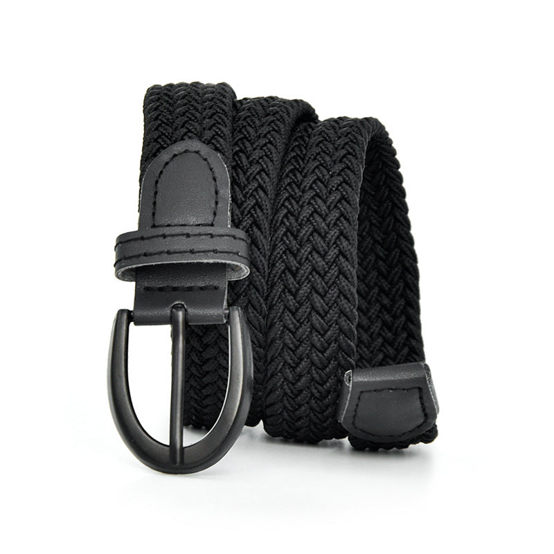 Canvas belt elastic