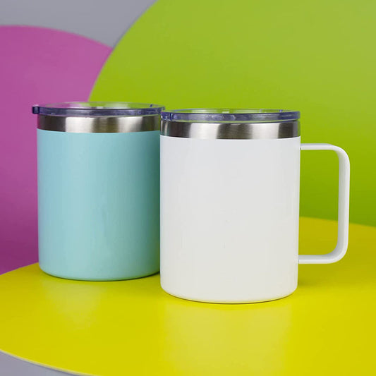 Stainless steel handle cup 360ml
