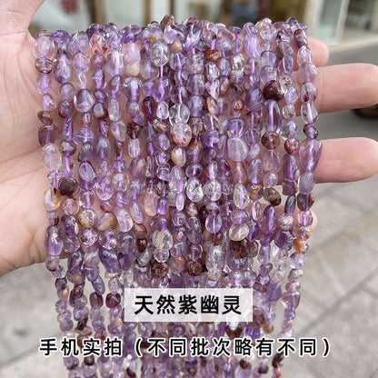 6-8Mm crystal agate irregular conformal loose beads