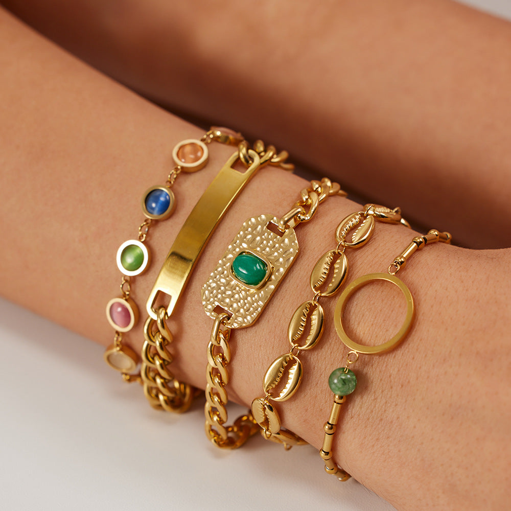 European and American style Cuban chain bracelet