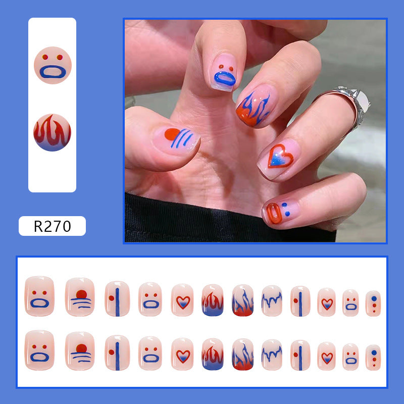 Pegatinas para uñas estilo ballet removibles 