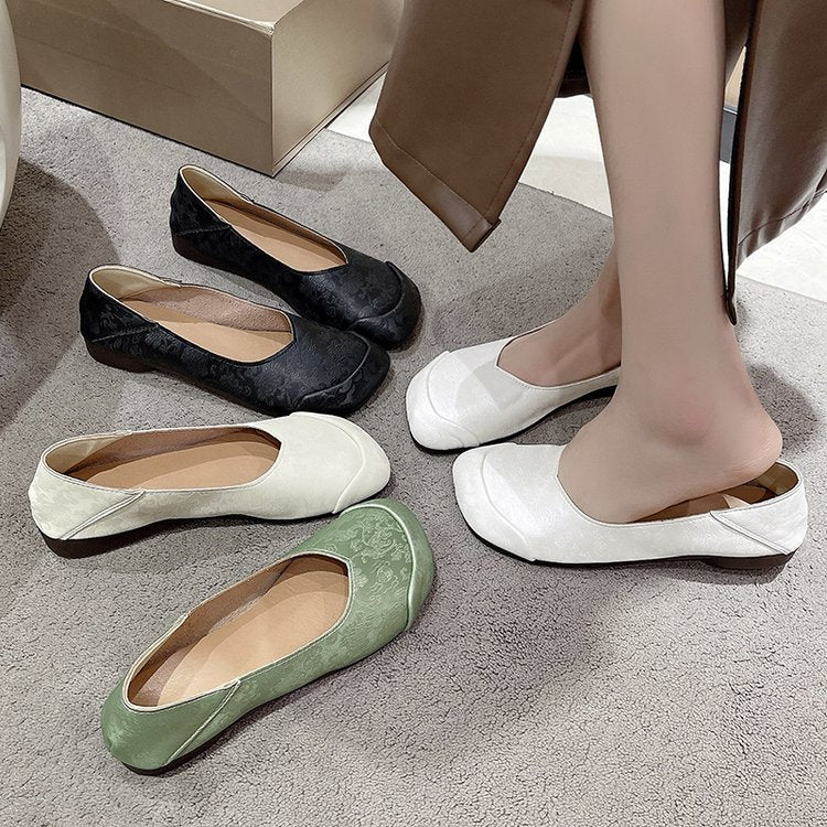 Chinese style single shoes