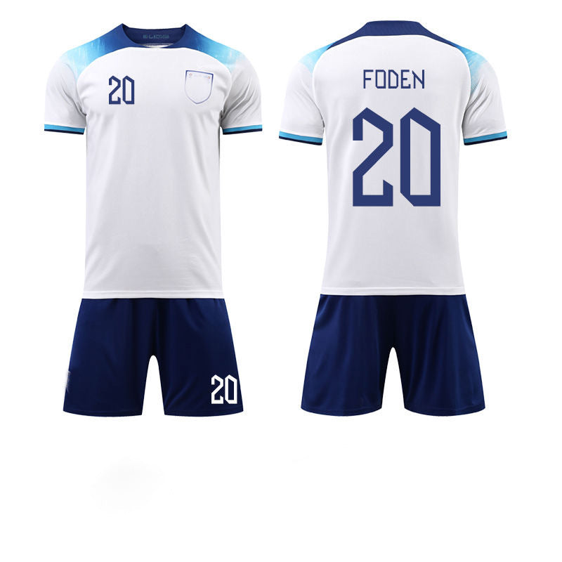 23-24 New 9 Kane 19 Mount 10 Sterling 20 Foden Soccer Set Adult Kids