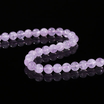 Purple jade loose beads DIY