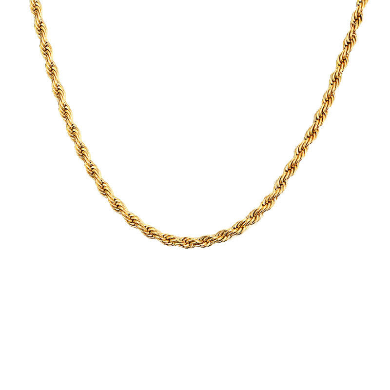 Golden Twist Necklace