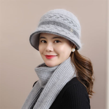 Gorro de punto para personas mayores 