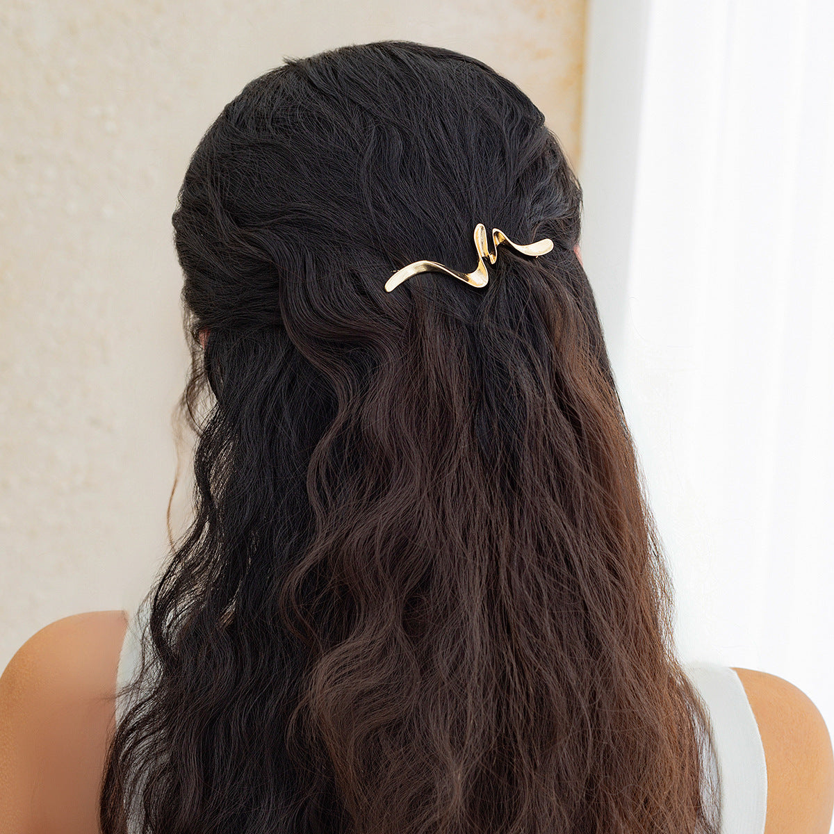 Summer metal hairpin