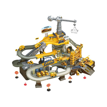 Children's Electric Engineering Track Car Adventure Toy for Ages 3-5