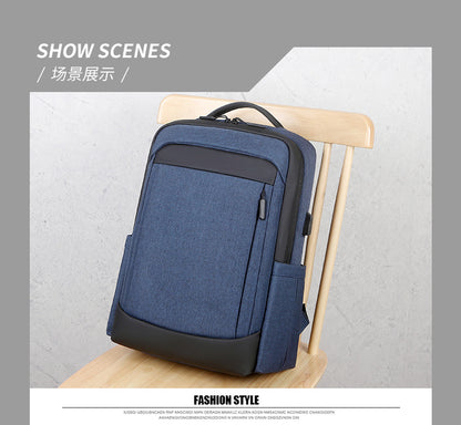 Waterproof men's computer backpack