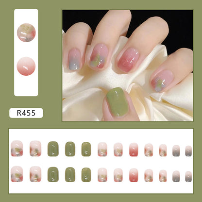 Fresh Nail Stickers Wearable Waterproof Premium