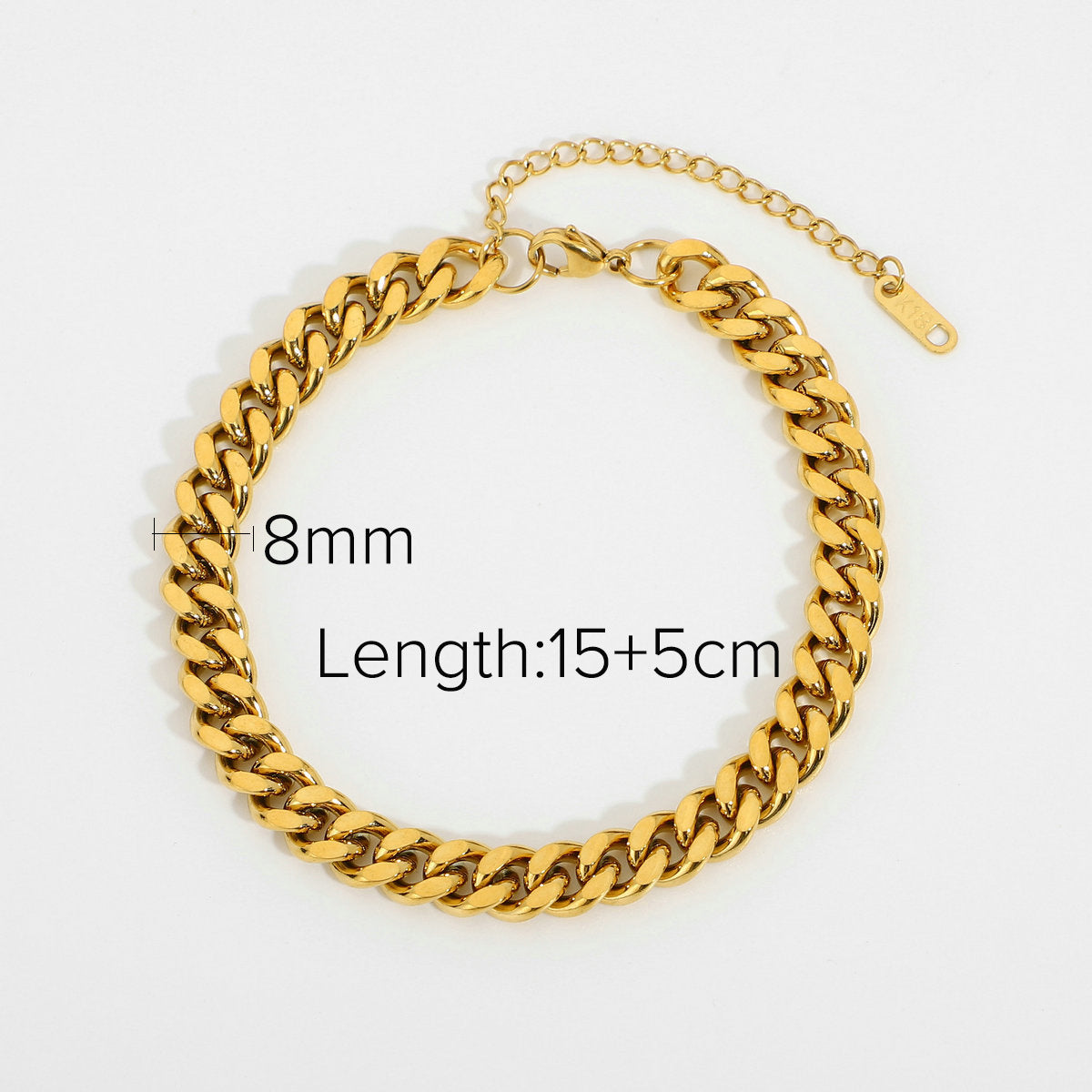 Stainless Steel Cuban Bracelet