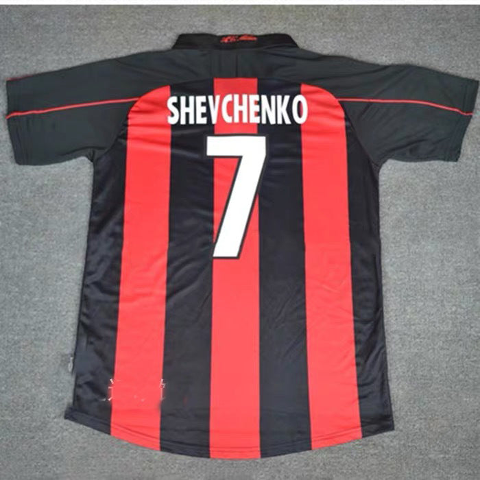AC Home Away Kak¨¢ Maldini Shevchenko Ibrahimovi? Jersey