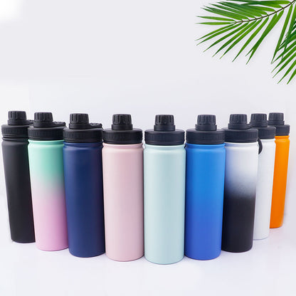Spray paint fitness space pot