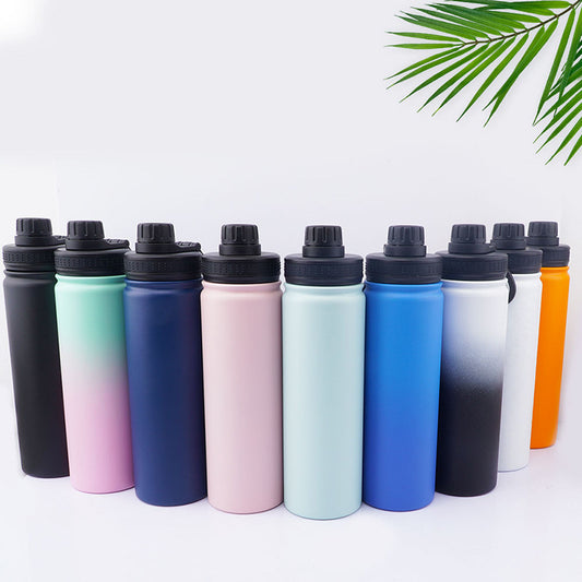 Spray paint fitness space pot