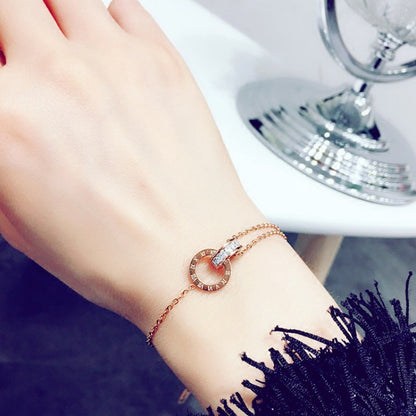 Roman numerals bracelet