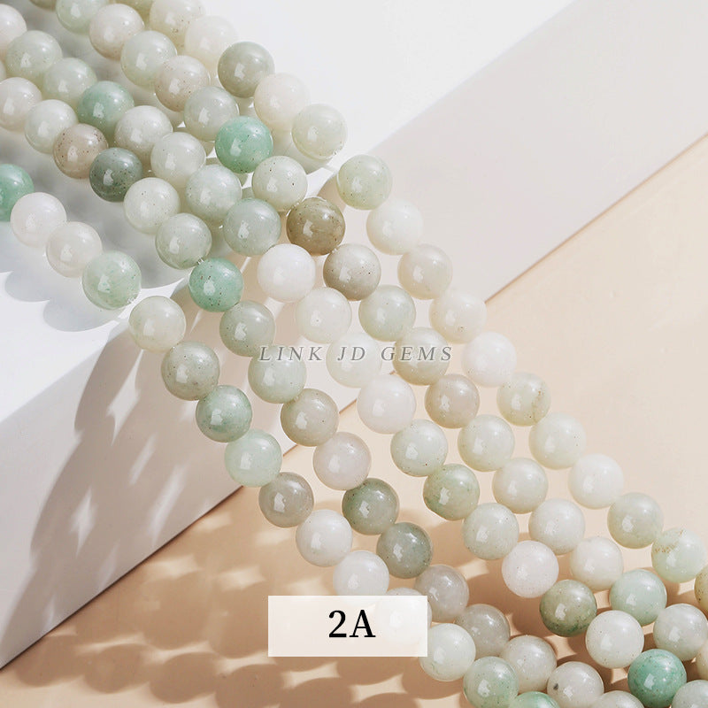 Cui loose beads jade round beads handmade DIY