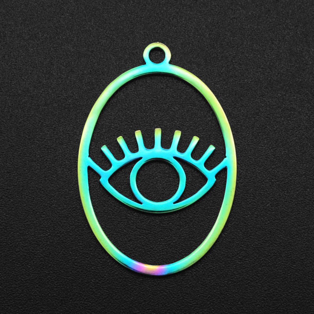 5 pcs/pack devil eye DIY pendant