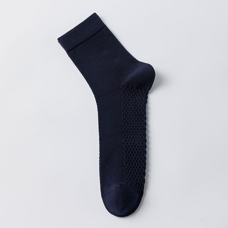 Calcetines antiolor de algodón para hombre primavera-otoño verano 