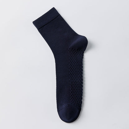 Calcetines antiolor de algodón para hombre primavera-otoño verano 