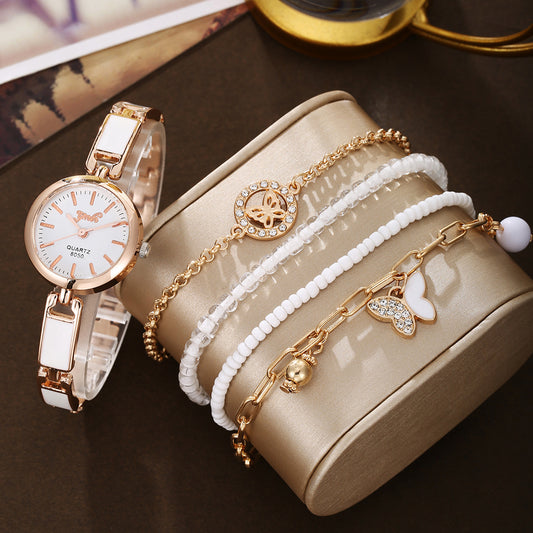 Bracelet watch butterfly jewelry set wholesale