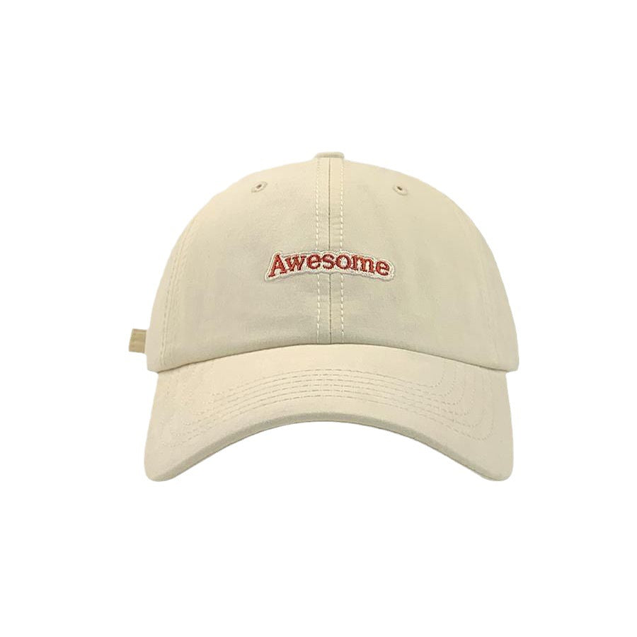 Candy Color Oversized Cap