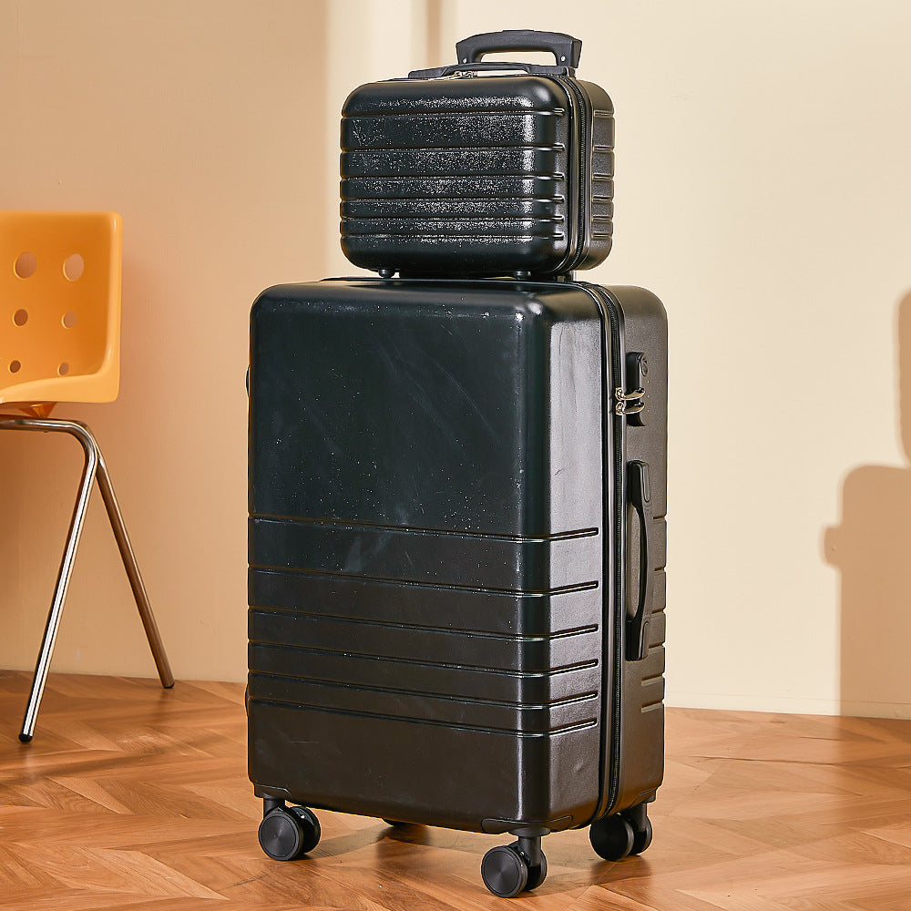 Front open suitcase for men and women