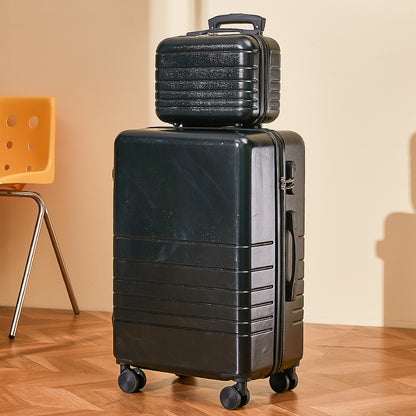 Front open suitcase for men and women