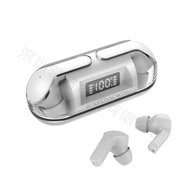 Auriculares TWS transparentes, batería de larga duración y baja latencia 