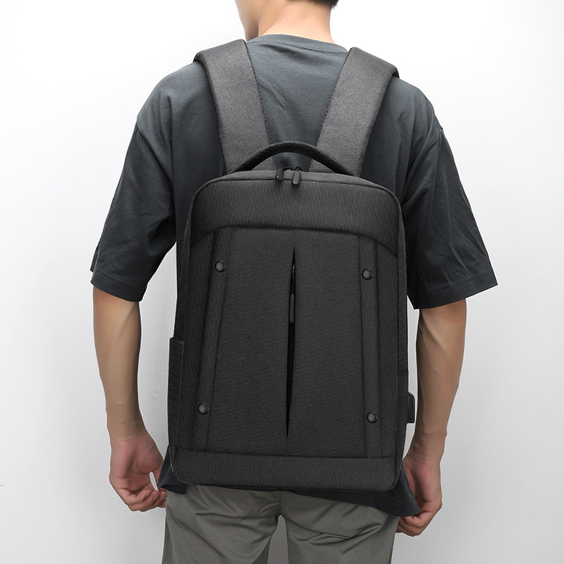 Computer bag multifunctional double backpack
