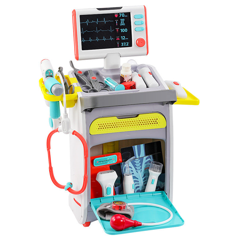 Children's Pretend Play Doctor Toy Set for Girls, Medical Tools, Educational Injection Play for Pretend Nurse Examination