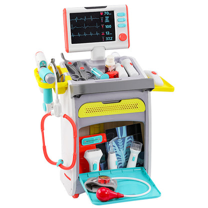 Children's Pretend Play Doctor Toy Set for Girls, Medical Tools, Educational Injection Play for Pretend Nurse Examination