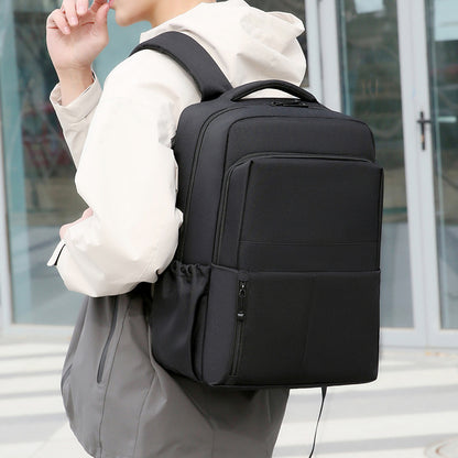 Oxford cloth backpack USB charging