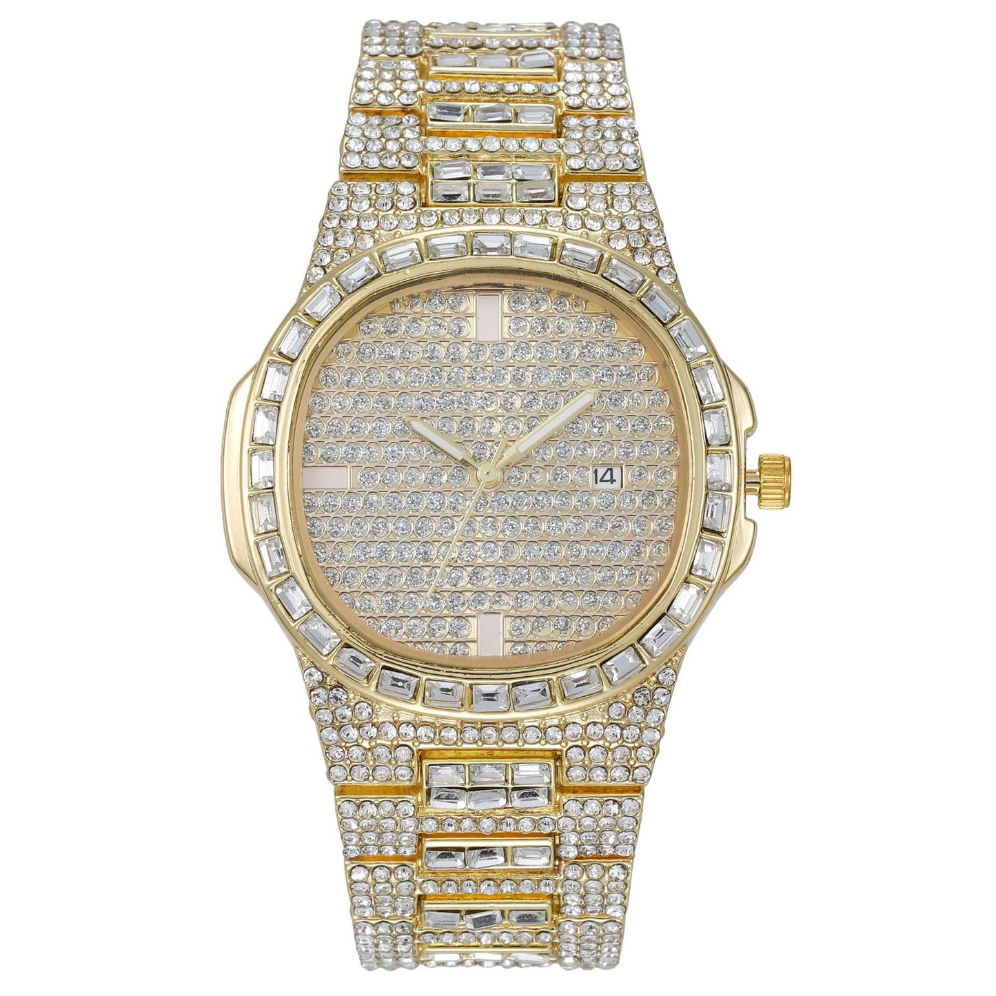Gypsy Rhinestone Quartz Watch