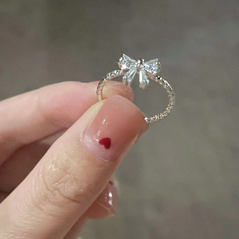 Cute Bow Adjustable Ring