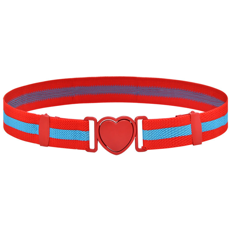 Elastic children's elastic belt