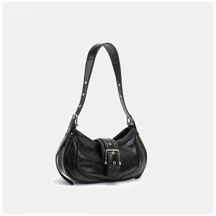 Retro versatile ins shoulder handbag