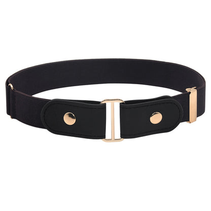 Gold Sun Buckle Waist Seal