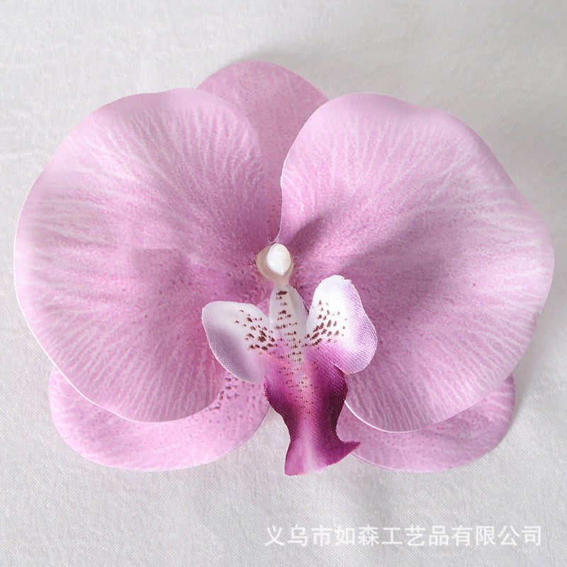 Cabeza de flor de orquídea mariposa de laminación 3D de simulación 