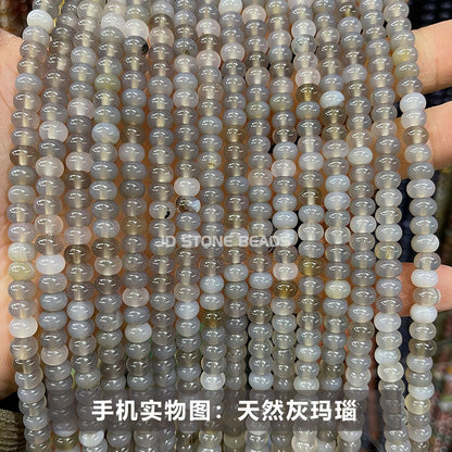6 * 4Mm natural stone crystal abacus beads loose beads