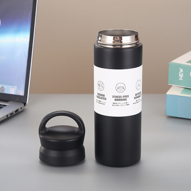 350Ml double-layer stainless steel thermos cup