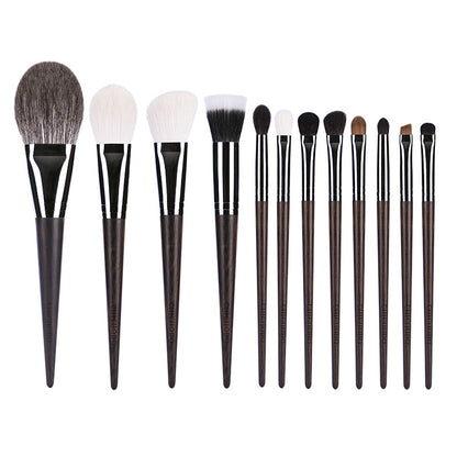 Ebony 12-Piece Makeup Brush Set