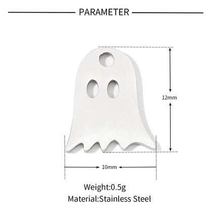 20 pcs/pack Flower Life Tree Hand Titanium Steel Pendant